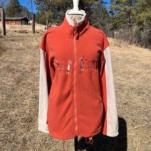 Beautiful Aztec Fleece Jacket. Size XL